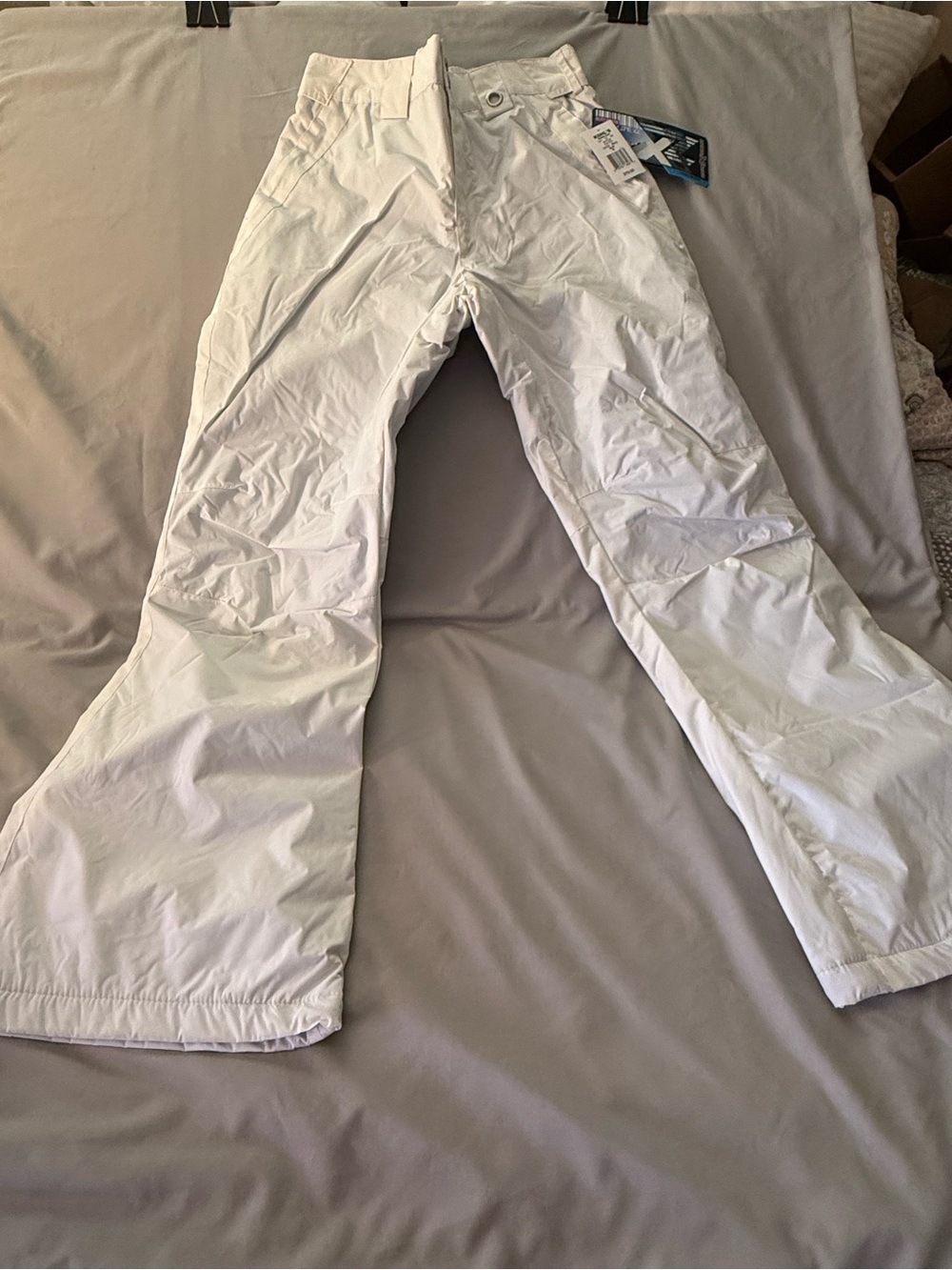 ZeroXposur Women’s White Snow Ski Pants-Sz M NWT